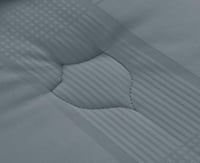 مفرش سرير فندقى كانون سادة مزدوج 6 قطع ازرق