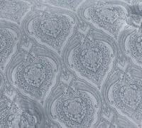 مفرش صيفي ناهد مزدوج سماوي 6 قطع فاخرة