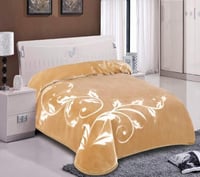 بطانية سرير شتوي حفر سادة مزدوج 5.5 كجم-جملي