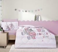 مفرش سرير اطفال لولو يويو صيفي 4 قطع - رولر