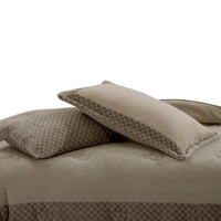 مفرش سرير شتوي كانون جاكار بورن آوت مزدوج 6 قطع بن...