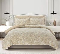 مفرش شتوي كانون فلانيل مزدوج 6 قطع جملي بيجي