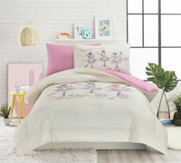 مفرش سرير اطفال كانون قطن 100% صيفي 4 قطع - راقصة...