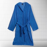 روب استحمام فلامنقو قطن 100% -ازرق