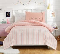 مفرش سرير اطفال كانون قطن 100% صيفي 4 قطع