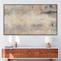 لوحة جدارية تجريدية بتصميم مودرن