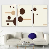 طقم من 3 لوحات بصميم مودرن