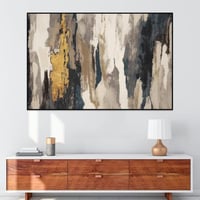 لوحة جدارية تجريدية بتصميم مودرن