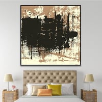 لوحة جدارية فن تجريدي مودرن