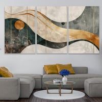 طقم من 3 لوحات بصميم مودرن