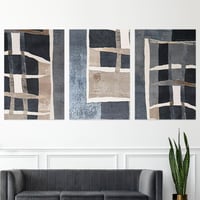 طقم من 3 لوحات بتصميم مودرن