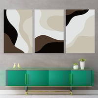 طقم من 3 لوحات بتصميم مودرن