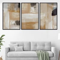 طقم من 3 لوحات بتصميم مودرن