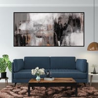 لوحة جدارية تجريدية بتصميم مودرن