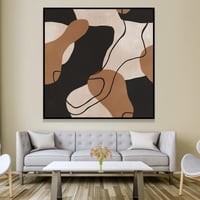 لوحة جدارية فن تجريدي مودرن