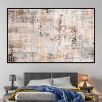 لوحة جدارية تجريدية بتصميم مودرن