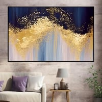 لوحة جدارية تجريدية بتصميم مودرن