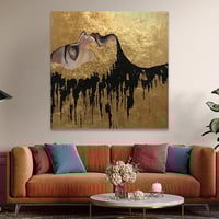 لوحة جدارية فنية ، بتصميم مودرن