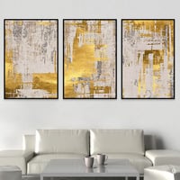 طقم من 3 لوحات بتصميم مودرن