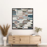 لوحة جدارية فن تجريدي مودرن