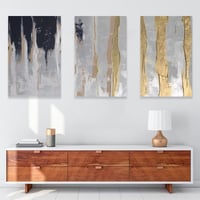 طقم من 3 لوحات بصميم مودرن