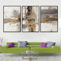 طقم من 3 لوحات بتصميم مودرن