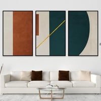 طقم من 3 لوحات بتصميم مودرن