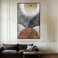 لوحة جدارية فن تجريدي مودرن