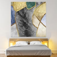 لوحة جدارية فن تجريدي مودرن