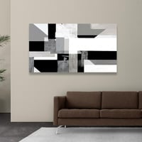 لوحة جدارية تجريدية بتصميم مودرن