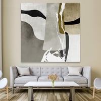 لوحة جدارية فن تجريدي مودرن