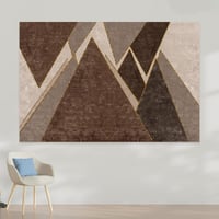 لوحة جدارية تجريدية بتصميم مودرن