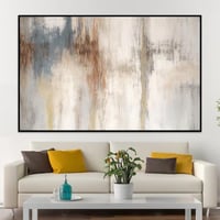 لوحة جدارية تجريدية بتصميم مودرن