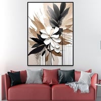 لوحة ورد بتصميم مودرن