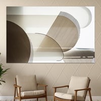 لوحة جدارية تجريدية بتصميم مودرن