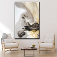 لوحة جدارية فن تجريدي مودرن