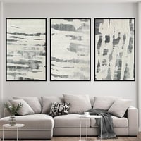 طقم من 3 لوحات بتصميم مودرن