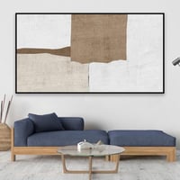 لوحة جدارية تجريدية بتصميم مودرن