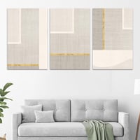 طقم من 3 لوحات بتصميم مودرن