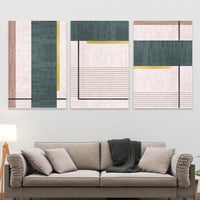 طقم من 3 لوحات بتصميم مودرن