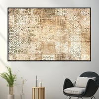 لوحة جدارية تجريدية بتصميم مودرن