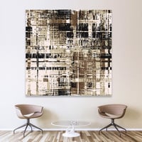 لوحة جدارية فن تجريدي مودرن