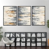 طقم من 3 لوحات بتصميم مودرن