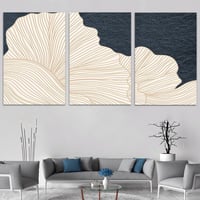 طقم من 3 لوحات بتصميم مودرن