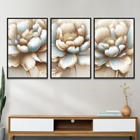 طقم من 3 لوحات بصميم مودرن