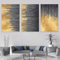 طقم من 3 لوحات بتصميم مودرن
