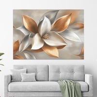 لوحة جدارية تجريدية بتصميم مودرن