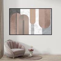 لوحة جدارية تجريدية بتصميم مودرن