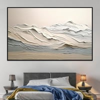 لوحة جدارية تجريدية بتصميم مودرن