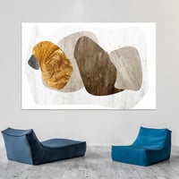 لوحة جدارية تجريدية بتصميم مودرن